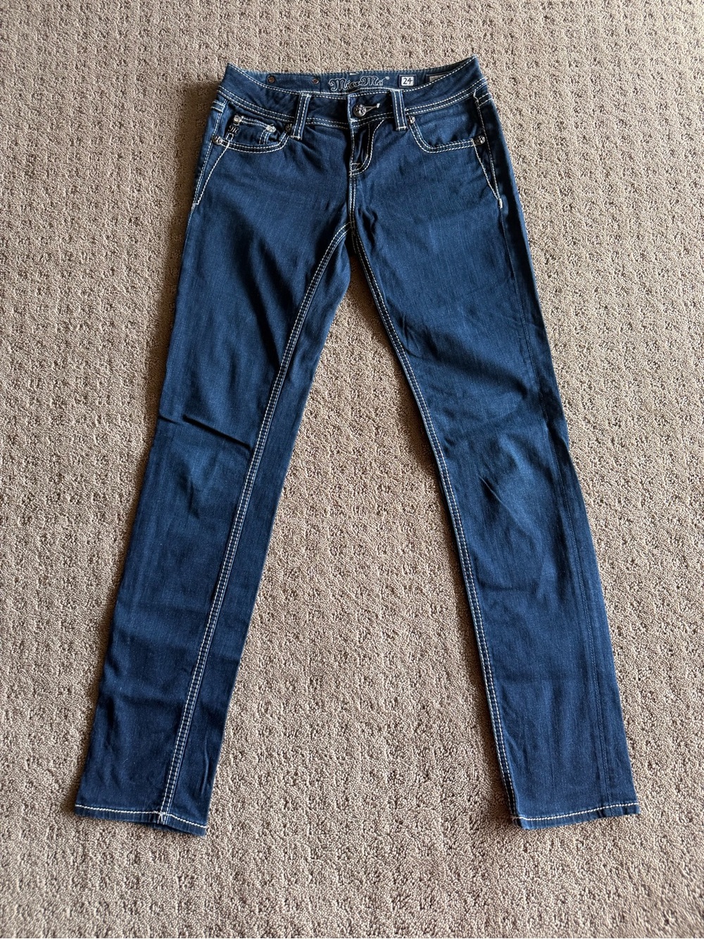 Y2K Vintage Low Rise Miss Me Skinny Jeans